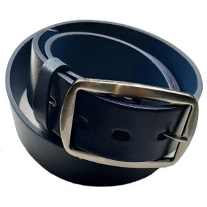 Opasek dámský kožený PENNY BELTS 40 mm modrý