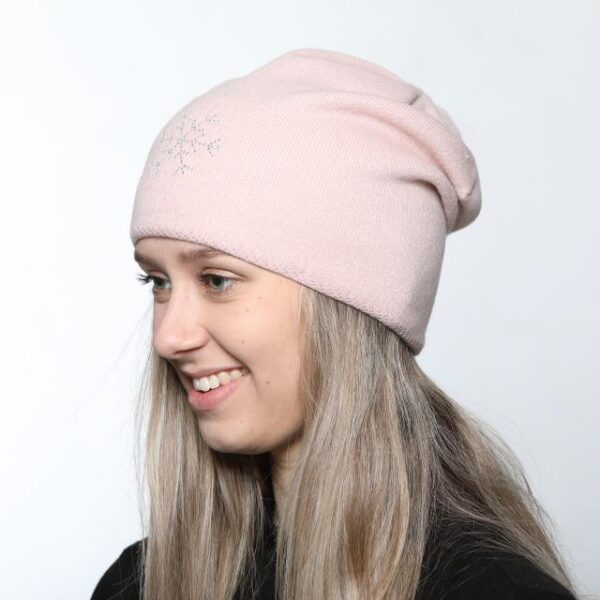 Dámská zimní čepice SHERPA DAISY SHH3254 růžová - Image 3