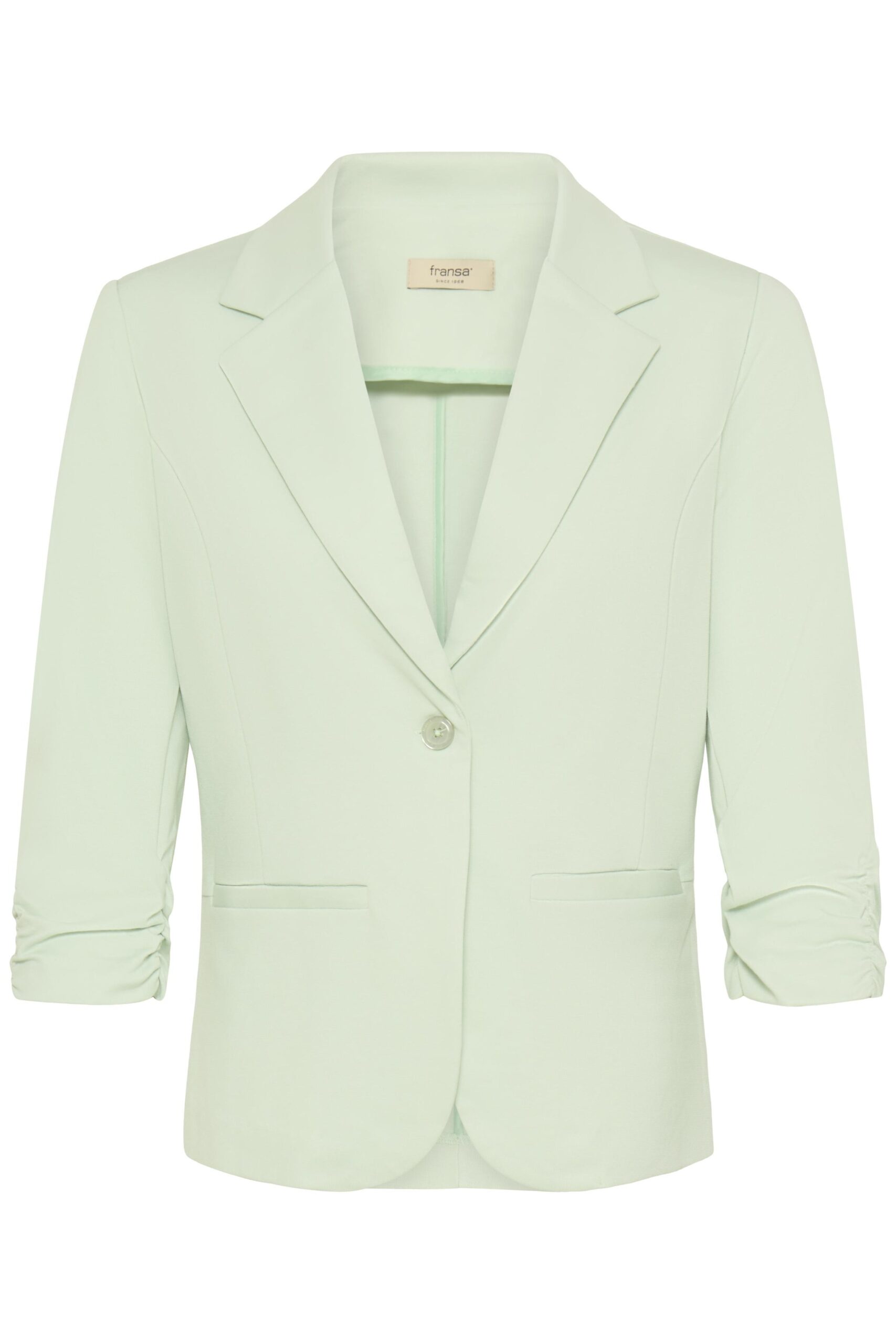 Blazer Fransa 20604689-136107 mintové barvy 3/4 rukáv